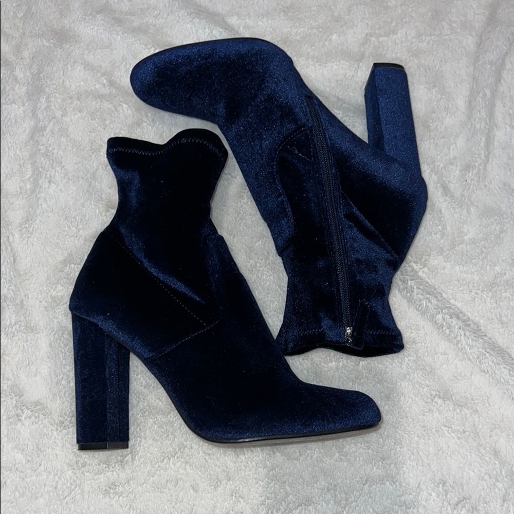 Velvet Steve Madden Ankle Boots